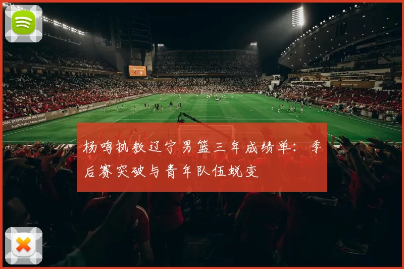 杨鸣执教辽宁男篮三年成绩单：季后赛突破与青年队伍蜕变